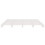 Berkfield Pallet Bed without Mattress White Small Double Solid Wood 5