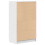Berkfield Drawer Cabinet White 60x36x103 cm Engineered Wood 6