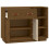 Berkfield Sideboard Honey Brown 98.5x40x75 cm Solid Wood Pine 7