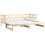 Berkfield Pull-out Day Bed without Mattress Solid Wood Pine 2x(80x200) cm 3