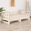 Berkfield Pull-out Day Bed without Mattress Solid Wood Pine 2x(80x200) cm 4