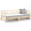 Berkfield Pull-out Day Bed without Mattress Solid Wood Pine 2x(80x200) cm 5