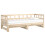 Berkfield Pull-out Day Bed without Mattress Solid Wood Pine 2x(80x200) cm 7