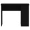 Berkfield Desk Black 100x55x75 Engineered Wood 4
