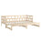 Berkfield Pull-out Day Bed without Mattress Solid Wood Pine 2x(80x200) cm 8