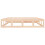 Berkfield Bed Frame without Mattress 135x190 cm Double Double Solid Wood 5