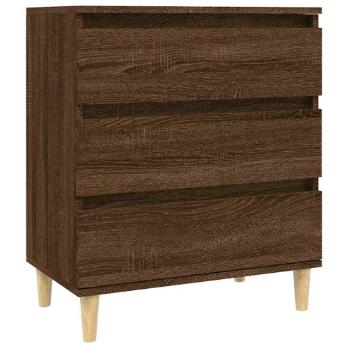 Berkfield Sideboard Brown Oak 60x35x70 cm Engineered Wood 1