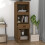 Berkfield Highboard Honey Brown 34x40x108,5 cm Solid Wood Pine 3