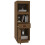 Berkfield Highboard Honey Brown 34x40x108,5 cm Solid Wood Pine 4