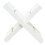 Berkfield Log Holder White 47x39.5x48 cm Solid Wood Pine 5