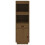 Berkfield Highboard Honey Brown 34x40x108,5 cm Solid Wood Pine 5