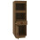 Berkfield Highboard Honey Brown 34x40x108,5 cm Solid Wood Pine 6