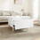 Berkfield Side Tables 2 pcs White 50x46x35 cm Engineered Wood 4