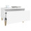 Berkfield Side Tables 2 pcs White 50x46x35 cm Engineered Wood 6