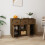 Berkfield Sideboard Honey Brown 100x40x75 cm Solid Wood Pine 3