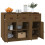 Berkfield Sideboard Honey Brown 100x40x75 cm Solid Wood Pine 4