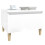 Berkfield Side Table High Gloss White 50x46x35 cm Engineered Wood 4