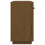 Berkfield Sideboard Honey Brown 100x40x75 cm Solid Wood Pine 7