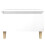 Berkfield Side Table High Gloss White 50x46x35 cm Engineered Wood 6
