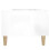 Berkfield Side Table High Gloss White 50x46x35 cm Engineered Wood 8