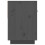 Berkfield TV Cabinet Grey 90x40x60 cm Solid Wood Pine 7