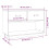 Berkfield TV Cabinet Grey 90x40x60 cm Solid Wood Pine 10