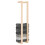 Berkfield Towel Rack 23x18x110 cm Solid Wood Pine 4