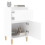 Berkfield Bedside Cabinet White 40x35x70 cm 5