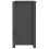 Berkfield Book Cabinet Grey 50x35x68 cm Solid Wood Pine 6