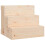 Berkfield Pet Stair 40x37.5x35 cm Solid Wood Pine 2