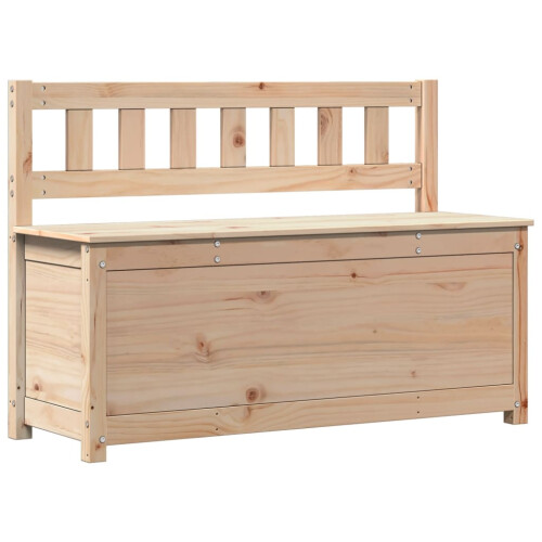 Berkfield Bench 110x41x76.5 cm Solid Wood Pine 1