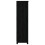 Berkfield Book Cabinet Black 80x35x126 cm Solid Wood Pine 6