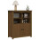 Berkfield Sideboard Honey Brown 83x41.5x100 cm Solid Wood Pine 4