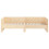 Berkfield Pull-out Day Bed without Mattress Solid Wood Pine 2x(90x190) cm 5