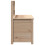 Berkfield Bench 110x41x76.5 cm Solid Wood Pine 6