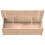 Berkfield Bench 110x41x76.5 cm Solid Wood Pine 8
