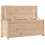 Berkfield Bench 110x41x76.5 cm Solid Wood Pine 9