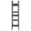 Berkfield Firewood Rack Grey 80x25x100 cm Solid Wood Pine 6