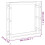 Berkfield Firewood Rack Grey 100x25x100 cm Solid Wood Pine 8