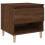 Berkfield Bedside Table Brown Oak 50x46x50 Engineered Wood 2