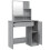 Berkfield Dressing Table with Mirror Grey Sonoma 86.5x35x136 cm 7