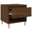 Berkfield Bedside Table Brown Oak 50x46x50 Engineered Wood 7