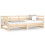 Berkfield Pull-out Day Bed without Mattress Solid Wood Pine 2x(90x190) cm 2
