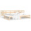 Berkfield Pull-out Day Bed without Mattress Solid Wood Pine 2x(90x190) cm 5