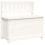 Berkfield Bench White 80x41x77 cm Solid Wood Pine 6