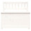 Berkfield Bench White 80x41x77 cm Solid Wood Pine 7
