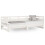 Berkfield Pull-out Day Bed without Mattress White 2x(80x200) cm 2