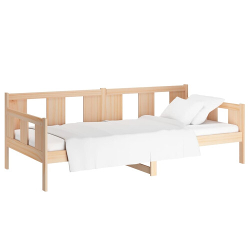 Berkfield Day Bed without Mattress Solid Wood Pine 80x200 cm 2