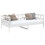 Berkfield Day Bed without Mattress White Solid Wood Pine 90x190 cm Single 3