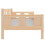 Berkfield Day Bed without Mattress Solid Wood Pine 80x200 cm 8
